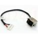 HP DC Jack 7.4 x 5 mm, 640424-001 - 6 pin