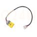 Lenovo G400 G405 G500 G505 laptop DC jack, DC30100NX00 SAD3, rechthoek 14 cm