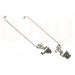Dell Inspiron 15-3000 3541 3542 1518 1528 series... scherm scharnieren L+R