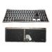 Acer Aspire V5-531 V5-571 series laptop toetsenbord, US - zwart - met licht - zilver frame