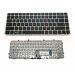 HP Envy 4, 6 series laptop toetsenbord, US - zwart - zilver frame