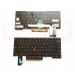 Lenovo ThinkPad T490s T495s series laptop toetsenbord, US - zwart met licht