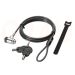 HP laptop kabelslot met sleutel en geharde 183 cm kabel - BV411AA