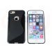 S Line Gel Silicone Case iPhone 7/8 Plus zwart
