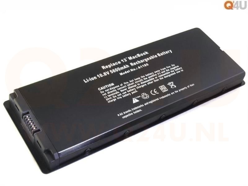 Apple Macbook accu - A1185 - zwart
