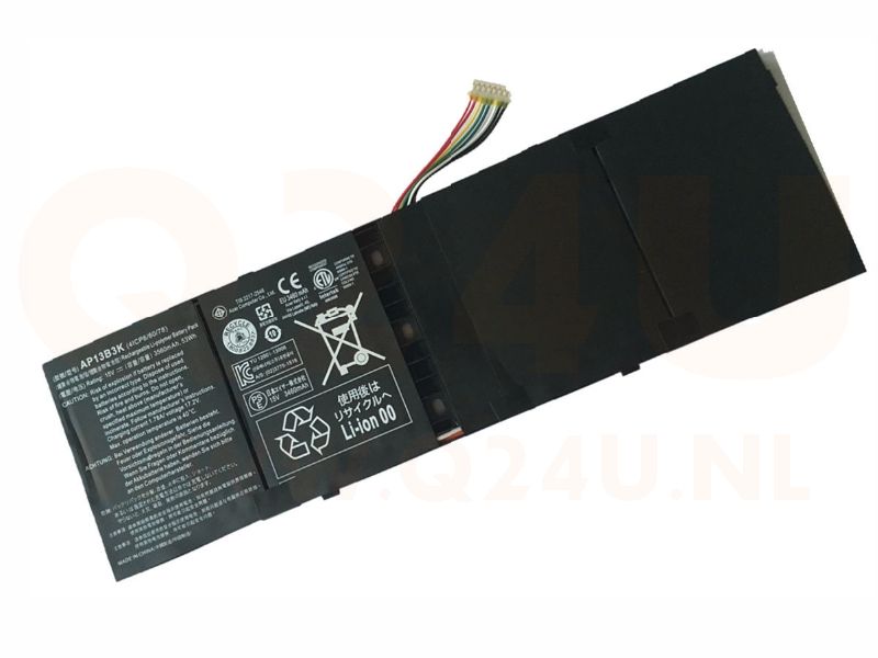 Acer Aspire R7-571 V5-552 V5-572 series accu - KT.0040G.001 - 15.2v 3510 mAh