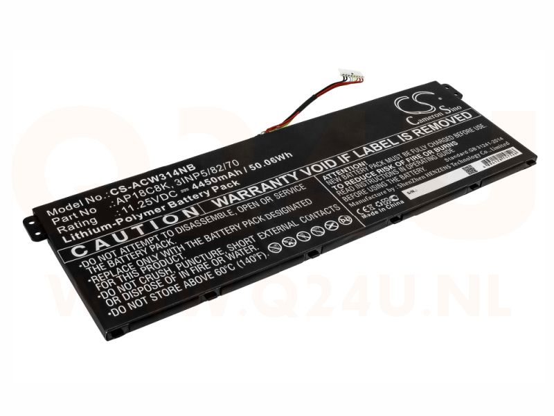 Acer Aspire 5 A515-54G series accu 11.25V, 4450 mAh - KT.00304.012