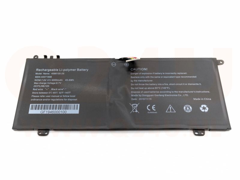 Toshiba Dynabook Satellite Pro C50-H C50-H series accu - 7.6v 6000 mAh - 40071698