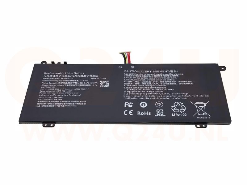 Dynabook Satellite Pro C40-J C50-E C40-H C50-J series accu - 4588105-2S