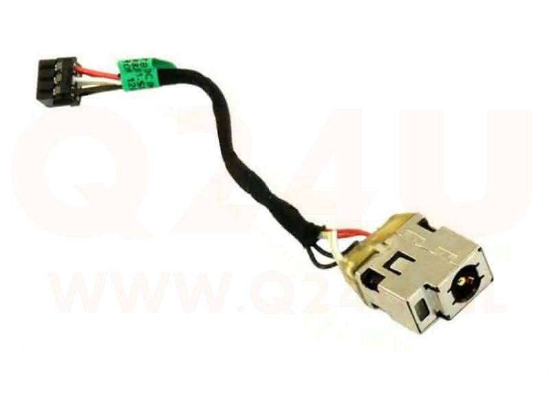 HP DC Jack 4.8 x 1.7 mm, 697921-001 - 6 pin