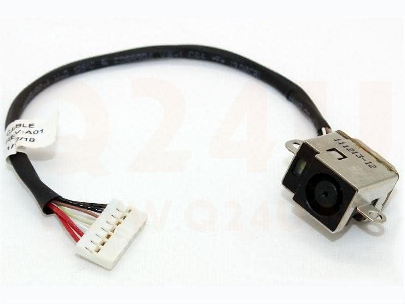 HP DC Jack 7.4 x 5 mm, 640424-001 - 6 pin