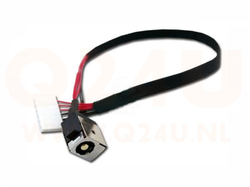 Asus DC Jack 5.5 x 2.5 mm, 1417-008M000 - 6 pin met kabel 18 cm