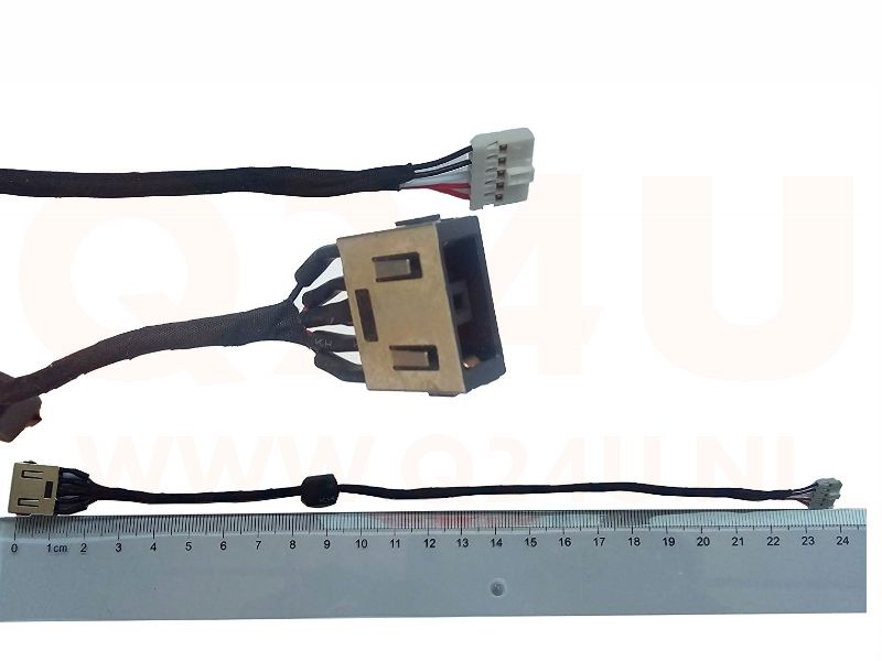 Lenovo Ideapad G50-70 G50-80 G50-85 G50-90 DC jack rechthoek, DC30100LF00 21 cm