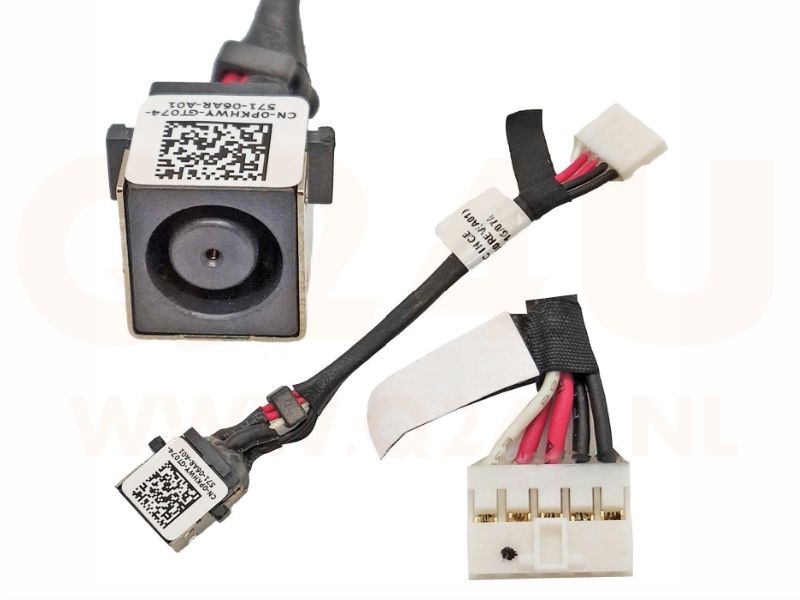 DELL Latitude E5550 DC jack 7.5 x 5.5 mm met kabel - DC30100QO00