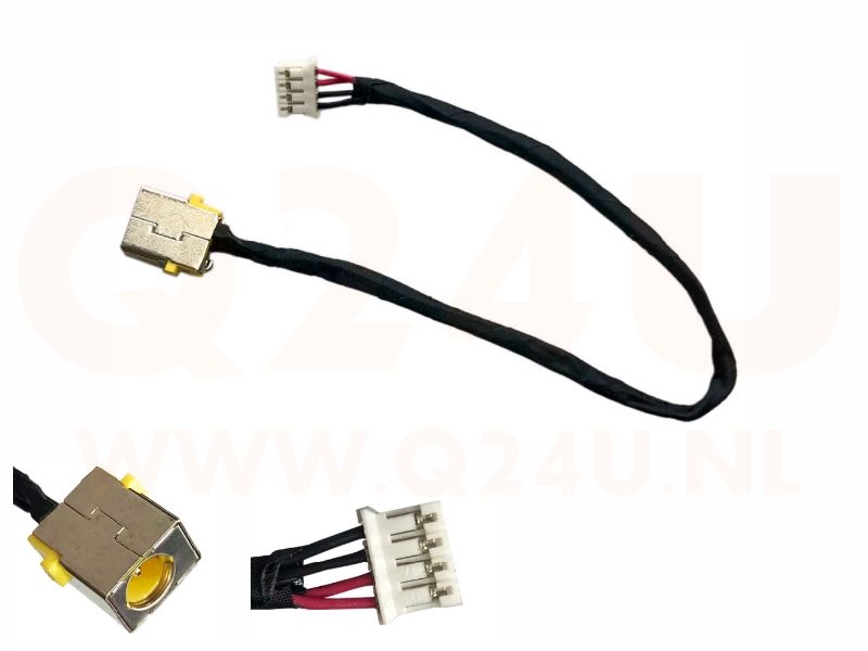 Acer Aspire 5 A515-51 A515-51G A517-51 A517-51G series DC jack - 5.5 x 1.7 mm - 50.GP4N2.003
