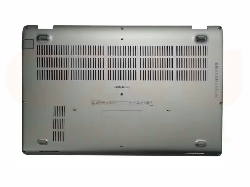 Dell Latitude 5510 D shell - bottom case - 01DM7Y - zilver