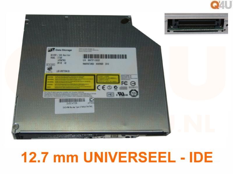 Universele DVD-RW Drive 12.7 mm IDE