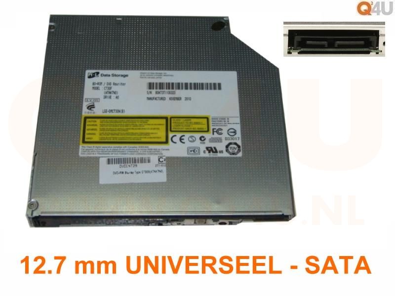 Universele DVD-RW Drive 12.7 mm SATA, gebruikt