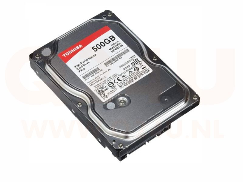 Toshiba 500 GB 3.5 inch harddisk - HDWD105