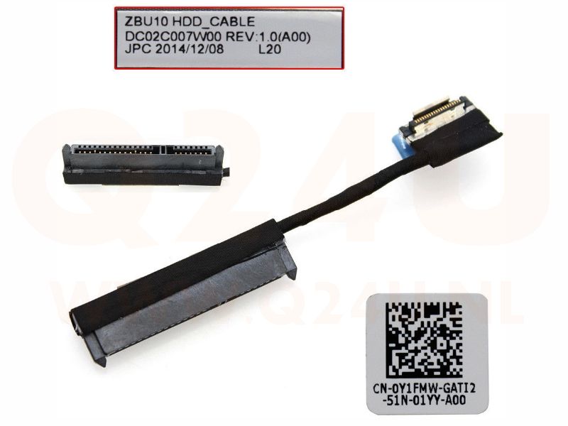 Dell Latitude E7450 SATA kabel - DC02C007W00