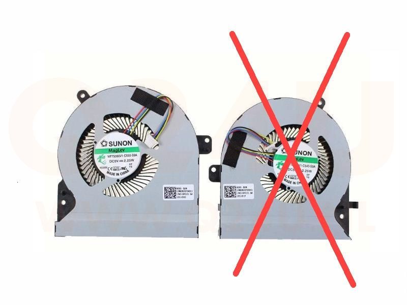 Asus CPU koeler - MF75090V1-C550-S9A - 4 pin (MODEL 2) 11 mm dik