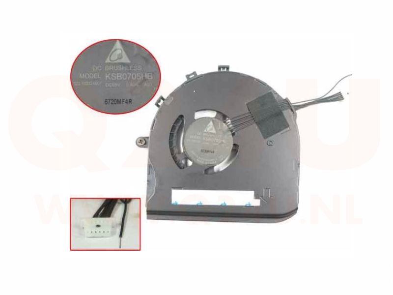 Lenovo ThinkPad T550 series CPU koeler KSB0705HB - 5 pin - 6 draden