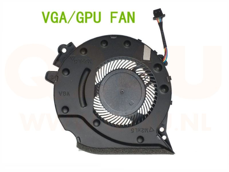 HP Pavilion Gaming 15-CX GPU koeler - L20334-001 - 4 pin