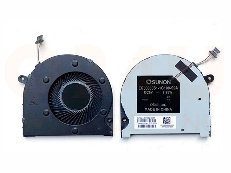 HP Envy 13-BA series CPU koeler - 4 pin - L94043-001