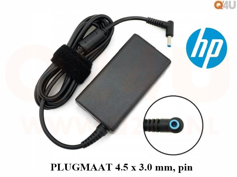 HP laptop oplader 19.5v, 6.15a - 4.5 x 3.0 met pin