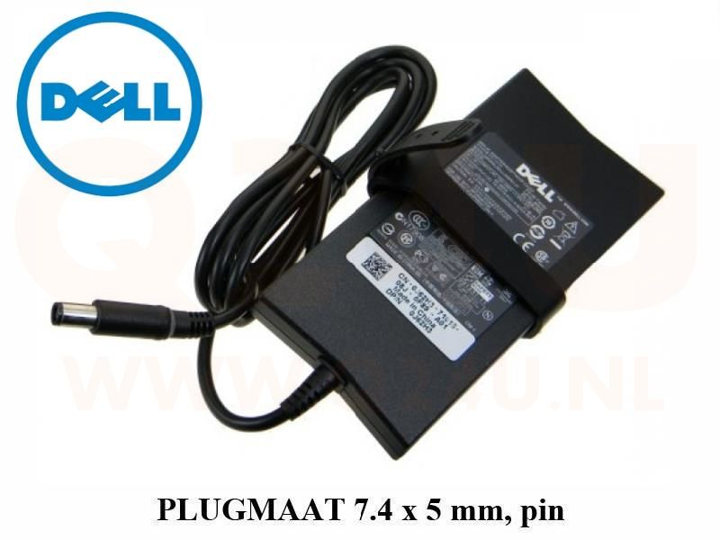 Dell laptop oplader 19.5v, 4.62a 90 watt - 7.4 x 5.0 mm met pin - gebruikt