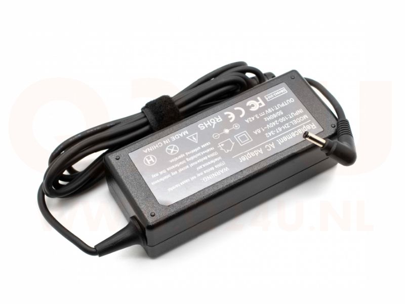 Q24U - OEM, Medion laptop oplader 19v 3.42a - 65 watt - 3.5 x 1.35 mm