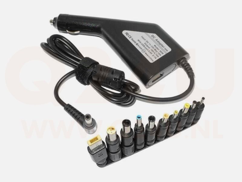 12 volt auto oplader - universeel - 19v 4.74a 90 watt