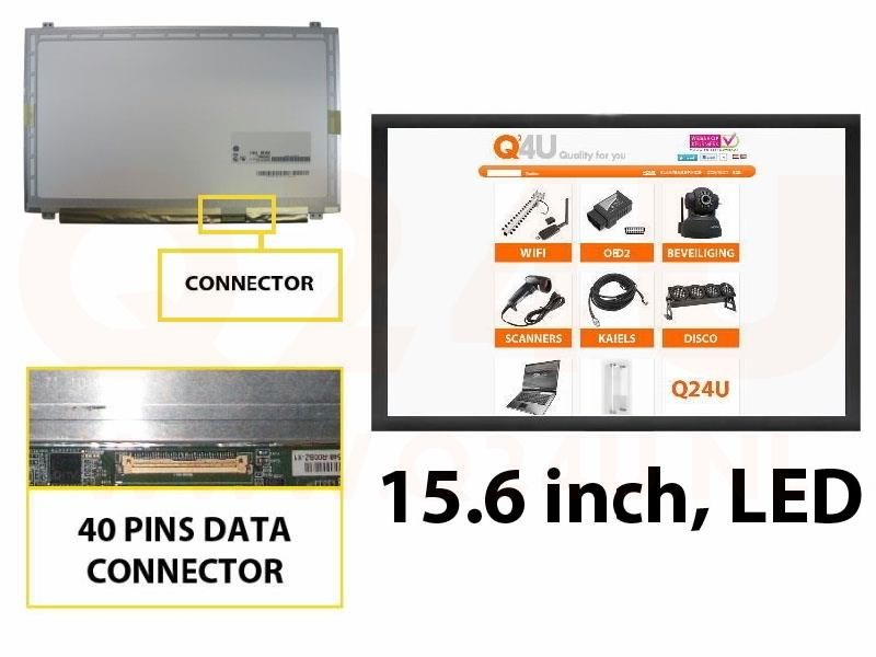Scherm 15.6 inch, 1920 x 1080, B156HW03 V.0 - Mat
