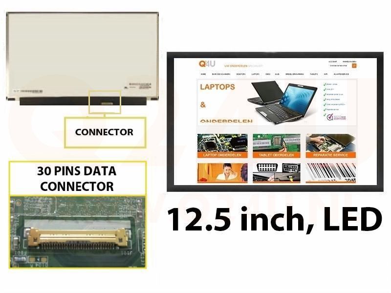 Scherm 12.5 inch, 1920 x 1080, LP125WF2-SPB2 - Mat