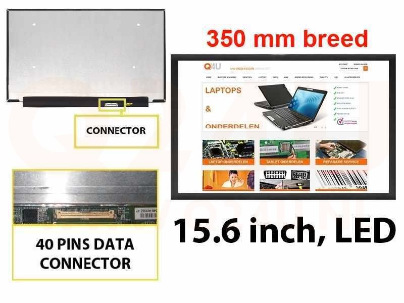 Scherm 15.6 inch, 1920 x 1080, LP156WFG (SP)(F2) - Mat - 350 mm breed - 144 Hz