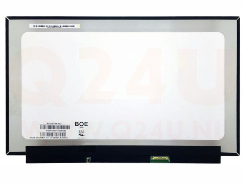 13.3 inch laptop scherm 1920 x 1080, NV133FHM-N52, IPS mat