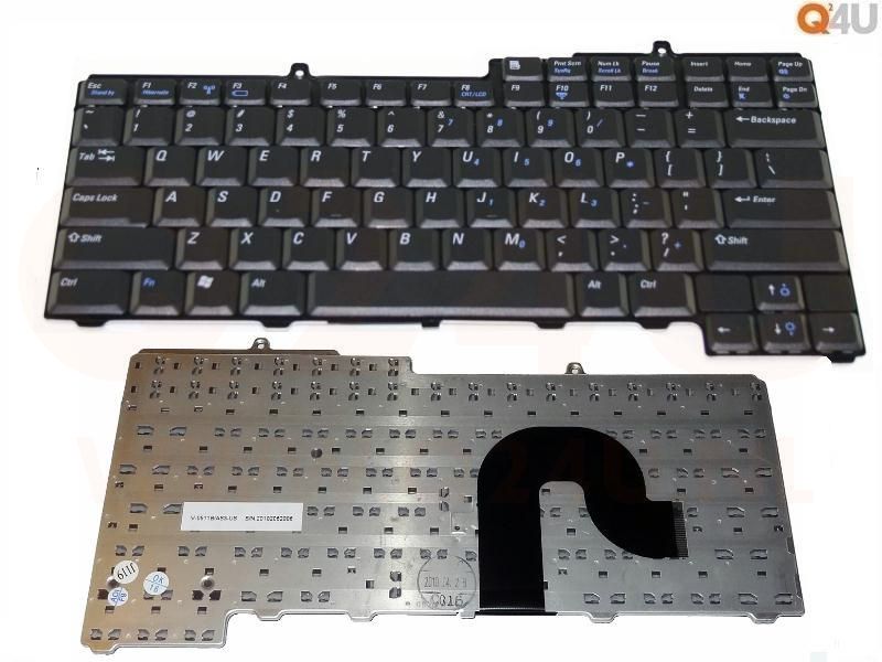 Dell Inspiron 1300 B120 B130 Latitude D520 12L toetsenbord, US - zwart