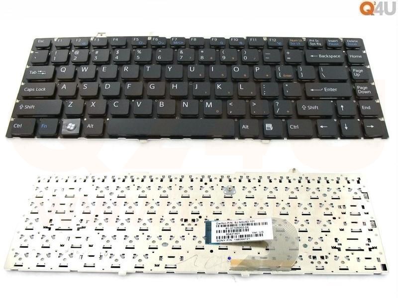 Sony VAIO VGN-FW series toetsenbord, US - zwart