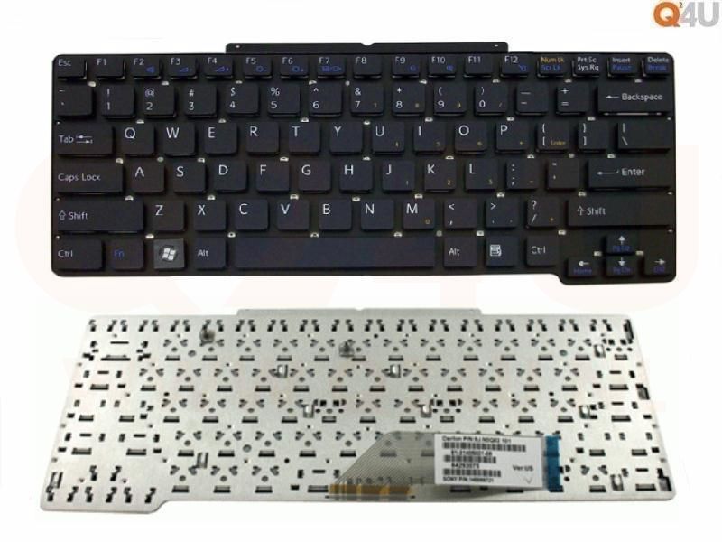 Sony Vaio VGN-SR series toetsenbord, US - zwart