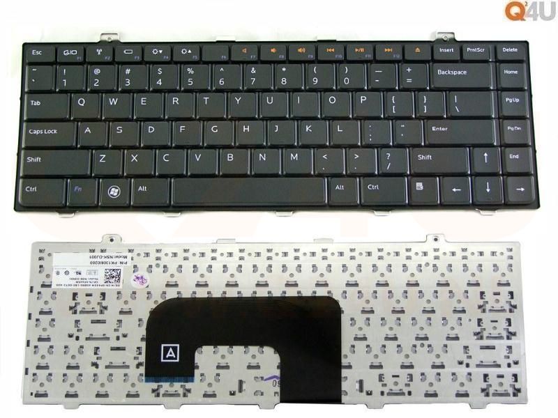 Dell Studio 1450 1458 1435 1440M 14 series laptop toetsenbord, US - zwart