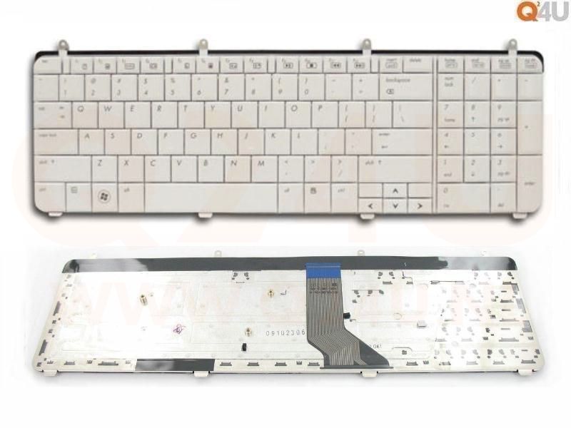 HP Pavilion DV7-1000 DV7-2000 DV7-3000 serie toetsenbord, US - wit
