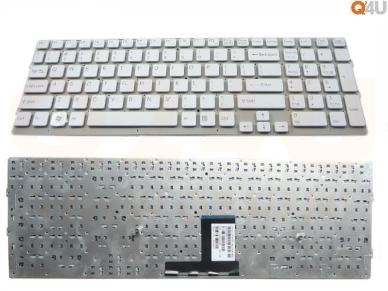 Sony Vaio VPC-EC Series toetsenbord, US - wit