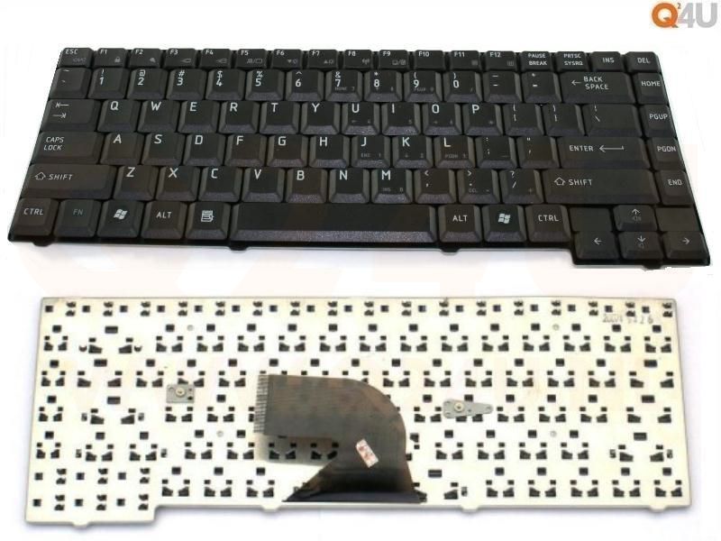Toshiba Satellite L40 L45 series laptop toetsenbord, US - zwart