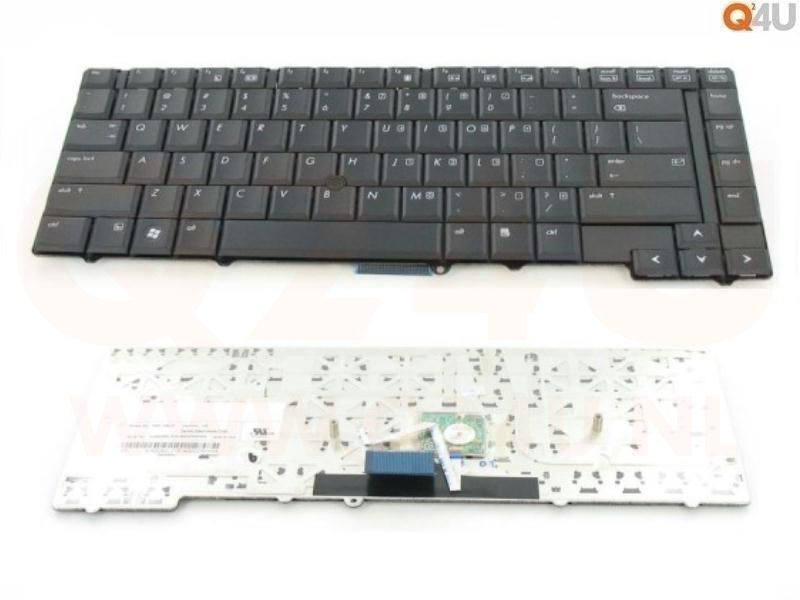 HP EliteBook 8530p 8530w laptop toetsenbord, US - 495042-001 - zwart met pointer
