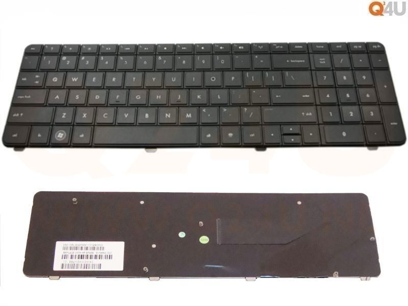 Compaq Presario CQ72 series HP G72 series laptop toetsenbord, US - zwart