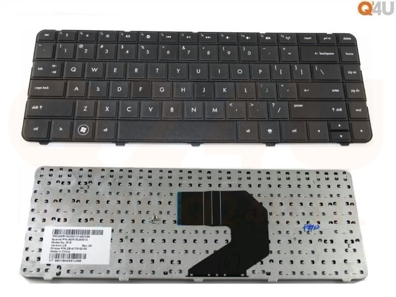 Compaq Presario CQ57-200 HP Pavilion G4-1000 series laptop toetsenbord, US - zwart