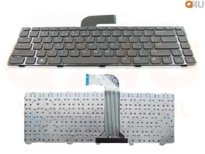 Dell Inspiron 14R M4040 M5040 Vostro 3350 series laptop toetsenbord, US - zwart - zonder licht