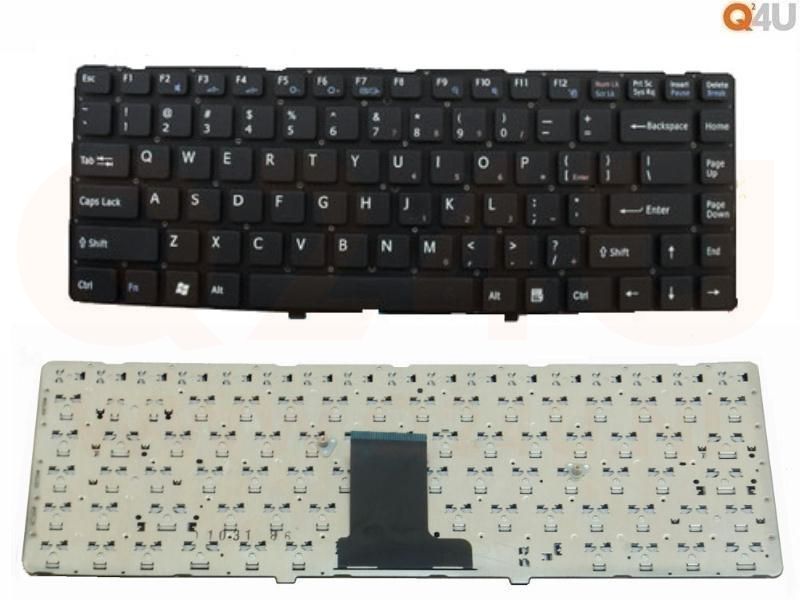 Sony Vaio VPC-EA series laptop toetsenbord, US - zwart