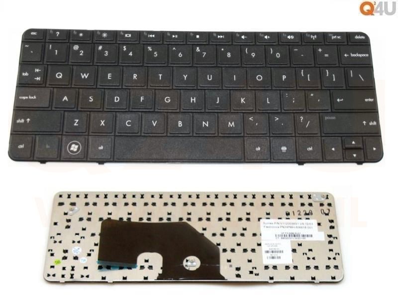 Compaq Mini CQ10 HP Mini 110 series laptop toetsenbord, US - zwart
