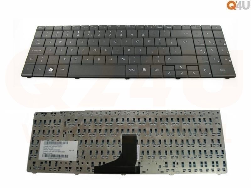 Packard Bell EasyNote ML61 series laptop toetsenbord, US - zwart